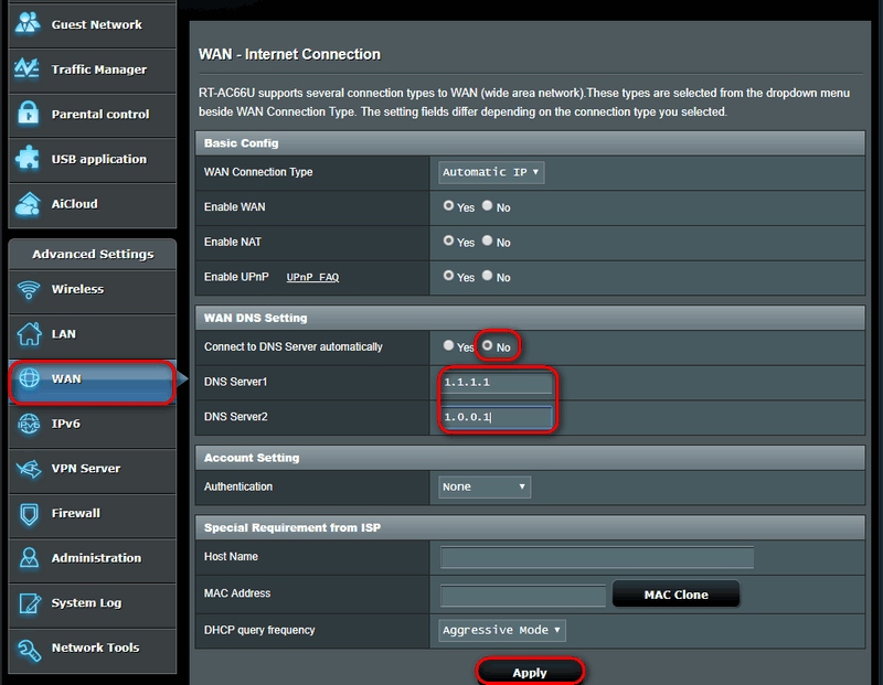 أتستخدام 1.1.1.1 Cloudflare DNS