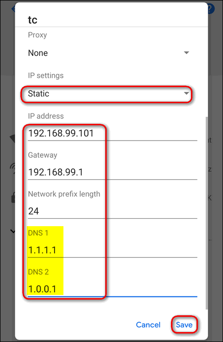 set-up-Cloudflare-DNS-1.1.1.1-on-Android-9