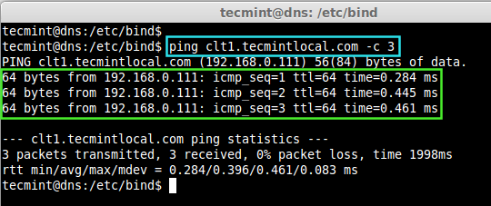 Ping Domain
