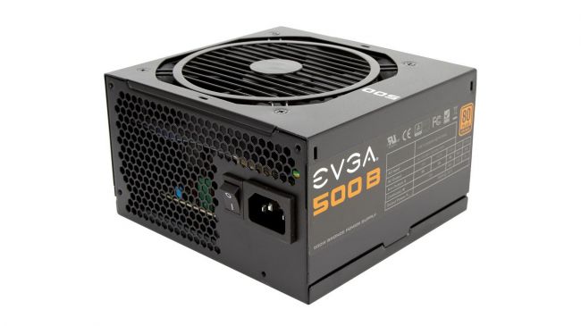 Best budget power supply: EVGA 500 B1