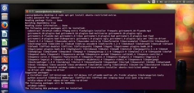 install ubuntu extras