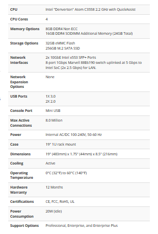 XG-7100 1U Firewall سلسلة أجهزة PFSENSE المواصفات - الامكانيات - الاستخدامات